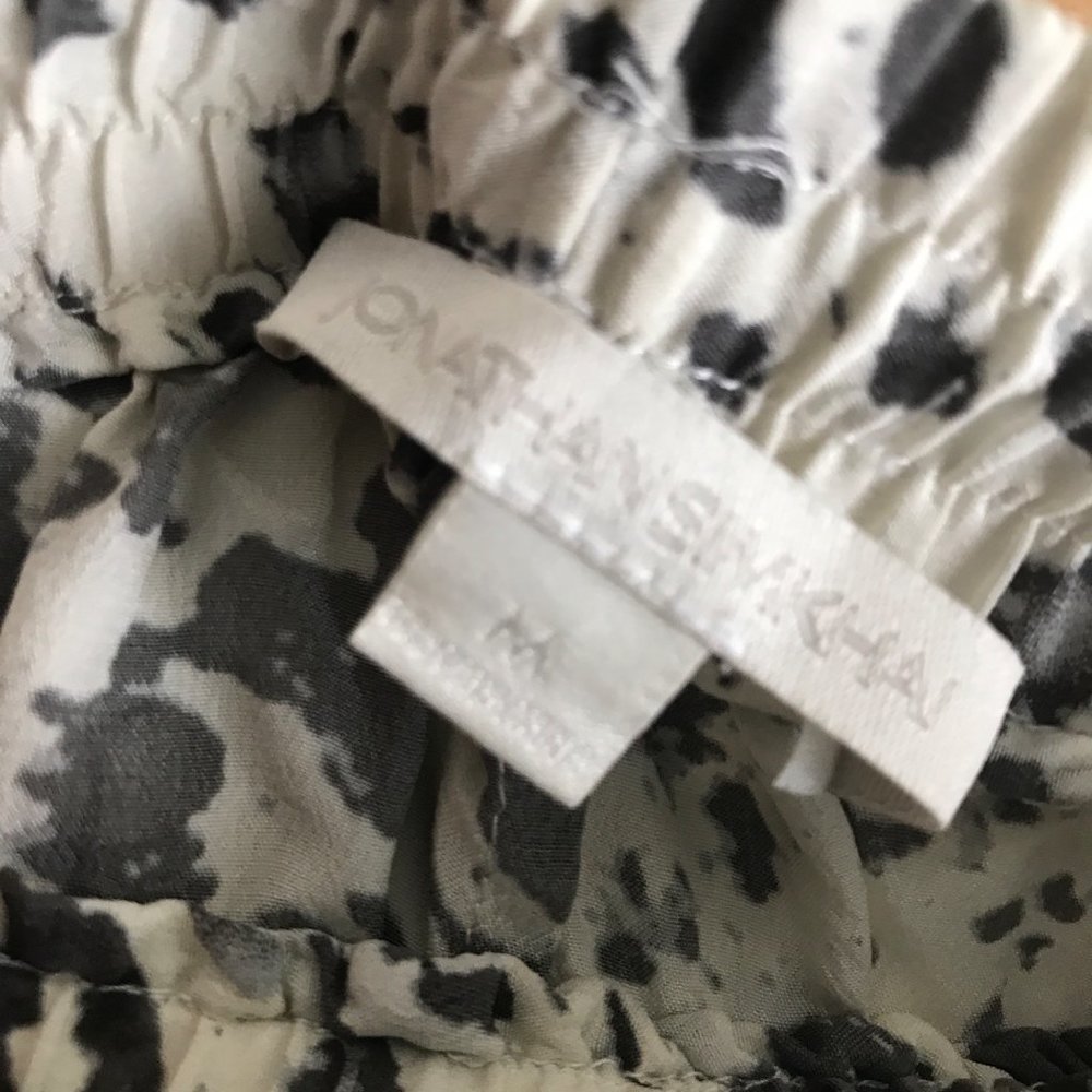 Johnathan Simkhai Printed Drawstring Straight Leg… - image 5